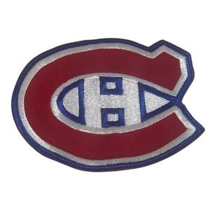 Vintage 90’s CCM Montreal Canadiens NHL Jersey Logo Patch 6x8